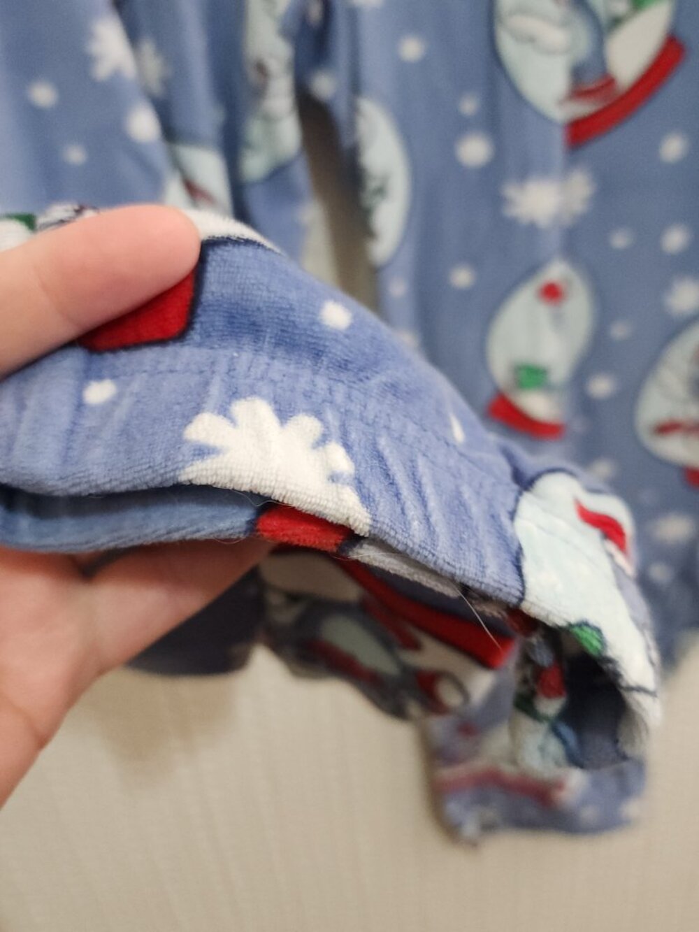 Disney Lilo and Stitch Christmas Holiday Fleece Jogger Pajama Pants Plus Size 3X - Picture 6 of 11